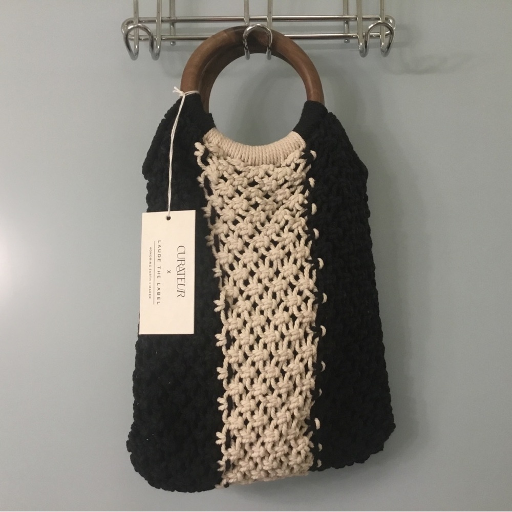 Laude The Label Gabby Mini Macrame Bag - Picture 2 of 3